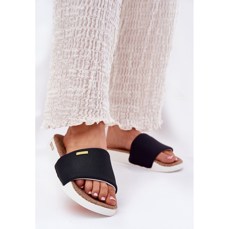 Dámské pantofle Big Star RR274A108 BLACK černá 2