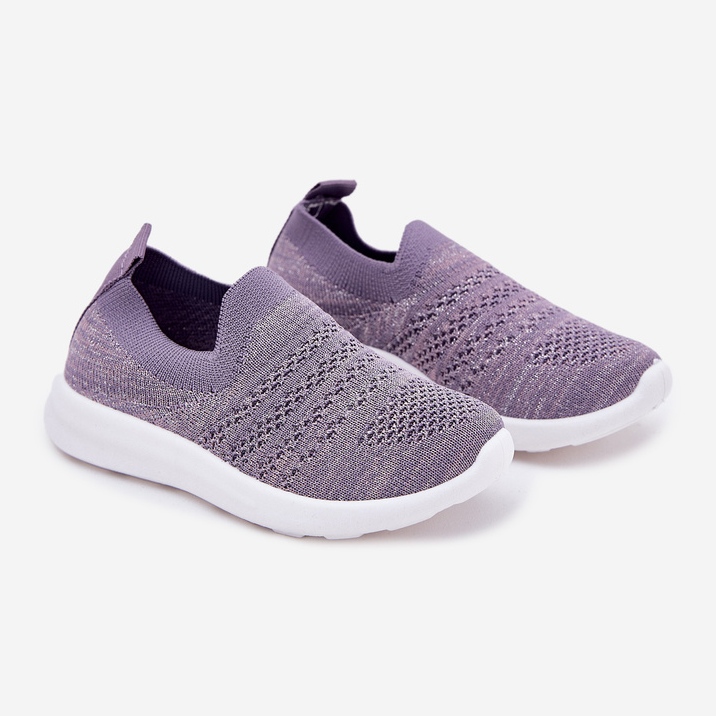 Dětská fialová sportovní bota vložená 1