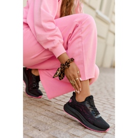 Big Star Sportovní tenisky na velké hvězdě RR274523 Hi-Polish Platform Black System černá 5