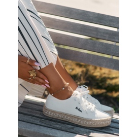 Dámské tenisky s Lee Cooper LCW-25-44-3217 Braid bílý 2