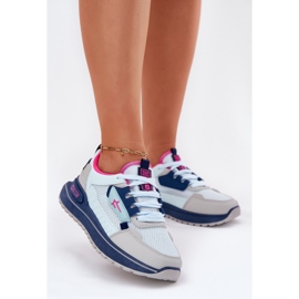 Dámská sportovní bota na platformě Big Star RR274A225 Hi-Polish Blue System modrý 2