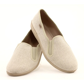 Befado Pánské tenisky PVC 001M075 Beige Beige béžový 4