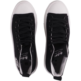 Dámské vysoké tenisky na Lee Cooper LCW-23-44-1629LA Black Platform černý 2