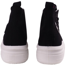 Dámské vysoké tenisky na Lee Cooper LCW-23-44-1629LA Black Platform černá 3