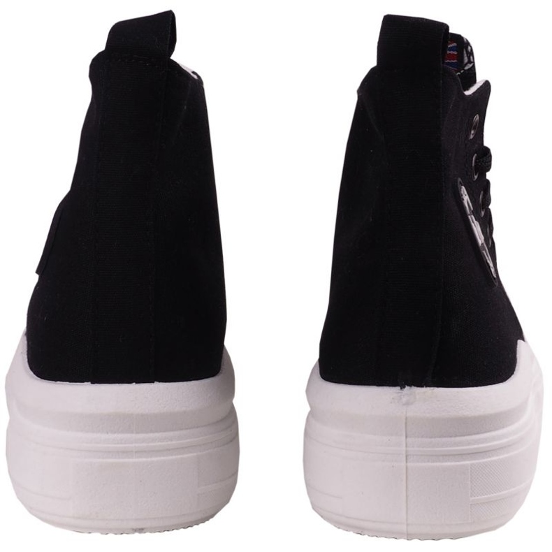 Dámské vysoké tenisky na Lee Cooper LCW-23-44-1629LA Black Platform černý 3