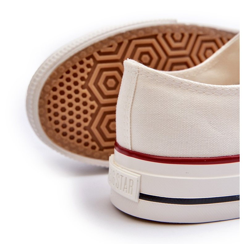 Dámské nízké tenisky Big Star NN274274 Bílé bílý 2