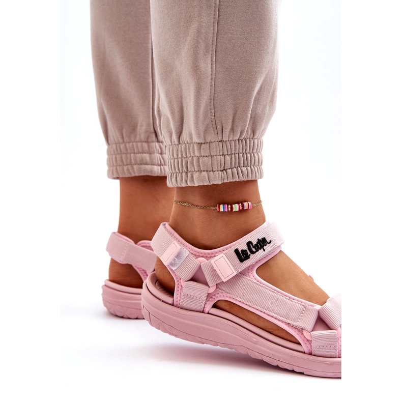 Dámské sandály Lee Cooper LCW-24-34-2613L Pink růžový 3