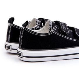 Dětské tenisky na suchý zip Big Star OO374008 Black černý 3