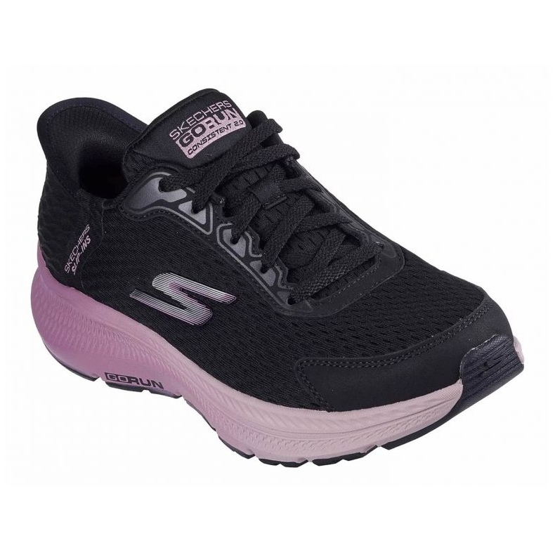 Skechers Slip Ins Go Run Consistent 2.0 Kamerunové boty v 128627-BKMV černá 1