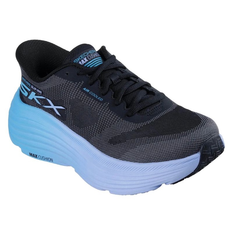 Skechers Slip-Inss Max Cushioning Endeavor-Hallandale 129473-BKBL černá 1
