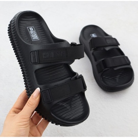 Black Big Star RR274A527 Pláž na suchý zip černý 1