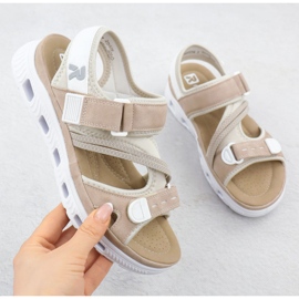 Špinavé sportovní sandály Rieker 64064-31 růžový 1 Špinavé sportovní sandály Rieker 64064-31 růžový 1