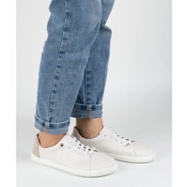 WASAK Dámská bosská bota Minimalistická kůže 0771W bílá bílý 2