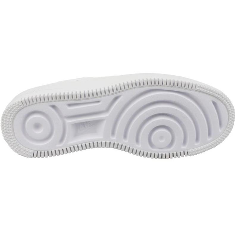 Bílé kožené boty Nike Air Force 1 Sage Low AR5339-100 bílý 3