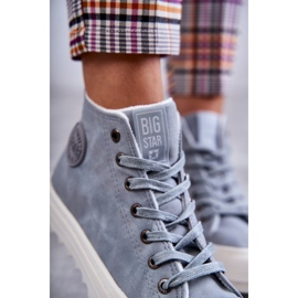 Big Star Izolovaná velká hvězda žen EE274115 Světle modré tenisky modrý 2