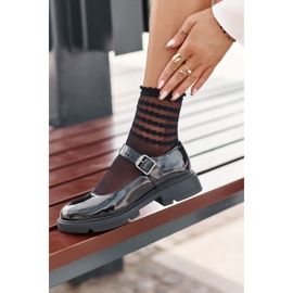 Varnred dámské boty s černým pásem Vinceza 62179 4