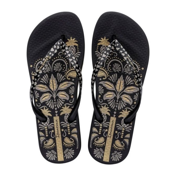 Ipanema flip -flops Anat Nature VII 83650 BD575 černý 1