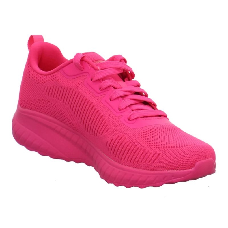 Skechers Bobs Squad Chaos-Cool Rytms 117216-ncor boty růžový 1 Skechers Bobs Squad Chaos-Cool Rytms 117216-ncor boty růžový 1