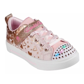Skechers S Lights® Twinke Sparks Heather Charm 314787L-LPRG LT Shoes růžový 1 Skechers S Lights® Twinke Sparks Heather Charm 314787L-LPRG LT Shoes růžový 1