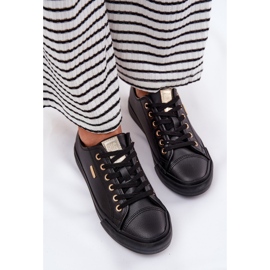 Dámské tenisky s ekologickou kůží Big Star RR274749 Black černý 1