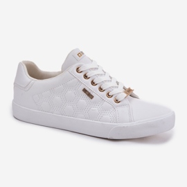 Dámské tenisky s ekologickou kůží Big Star RR274322 WHITE bílý 1