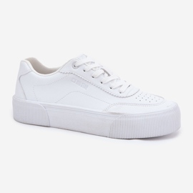 Sneakery s nízkou ekologickou kůží Big Star RR274303 WHITE bílý 2