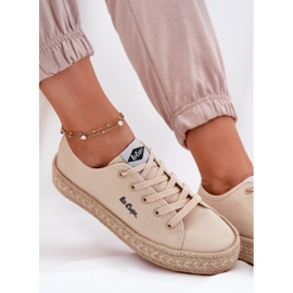Dámské tenisky s Lee Cooper LCW-25-44-3215 Braid béžový 3