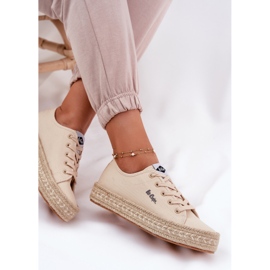 Dámské tenisky s Lee Cooper LCW-25-44-3215 Braid béžový 4