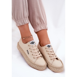 Dámské tenisky s Lee Cooper LCW-25-44-3215 Braid béžový 5