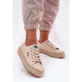 Dámské tenisky s Lee Cooper LCW-25-44-3215 Braid béžový 8