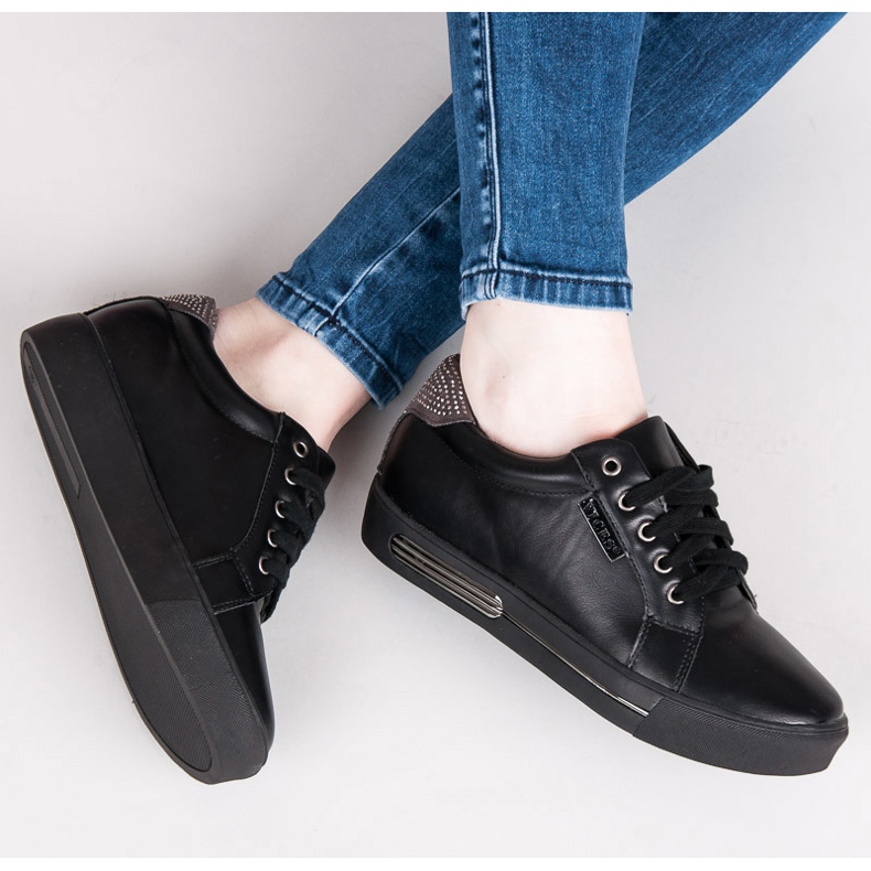 Vices Sportovní boty na platformě černá hnědý 1