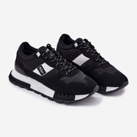 Pánské tenisky na platformě Lee Cooper LCJ-25-03-3378M černá 1