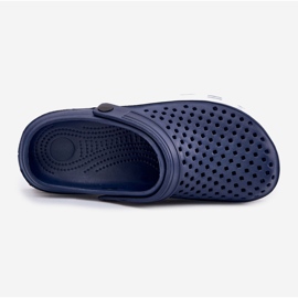 EVento Pánské námořnictvo modré pěnové pantofle modrý 2 EVento Pánské námořnictvo modré pěnové pantofle modrý 2
