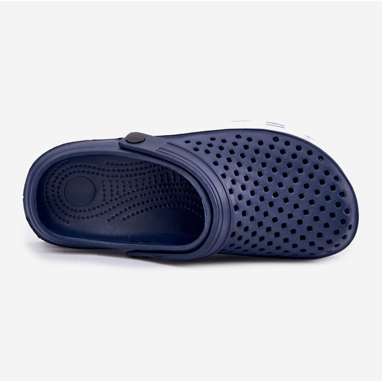 EVento Pánské námořnictvo modré pěnové pantofle modrý 2 EVento Pánské námořnictvo modré pěnové pantofle modrý 2