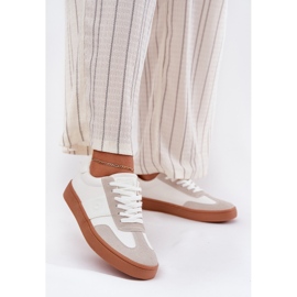 Big Star Dámské velké hvězdné sportovní tenisky RR274804 WHITE bílý 2