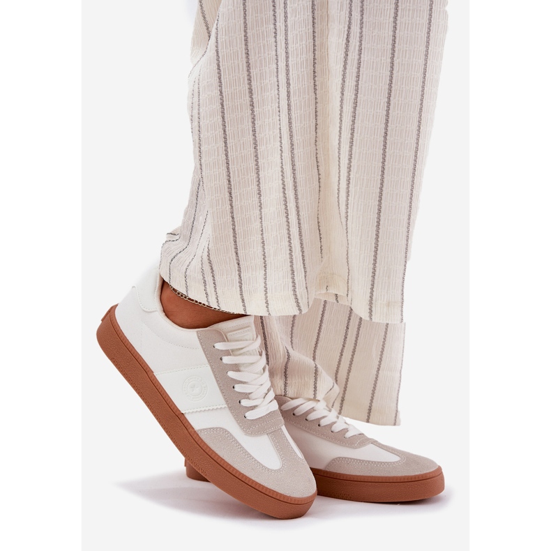 Big Star Dámské velké hvězdné sportovní tenisky RR274804 WHITE bílý 1