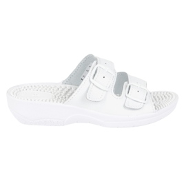 Vriston Dámské boty Nastavitelné klapky Fakirki masáž s hroty nadie bílý 1