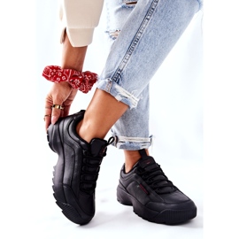 Cross Jeans Dámské sportovní boty křížové džíny černé EE2R4134C černý 3