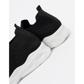 Dámské sportovní boty, Black sklouzl černý 2