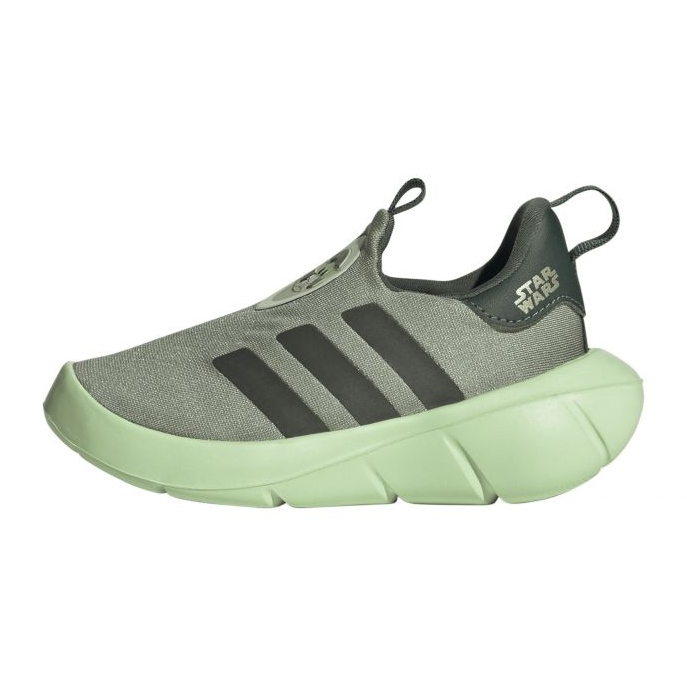 Adidas Monofit Mandalorian a JI0502 Green Children's Sports Boty zelená 1