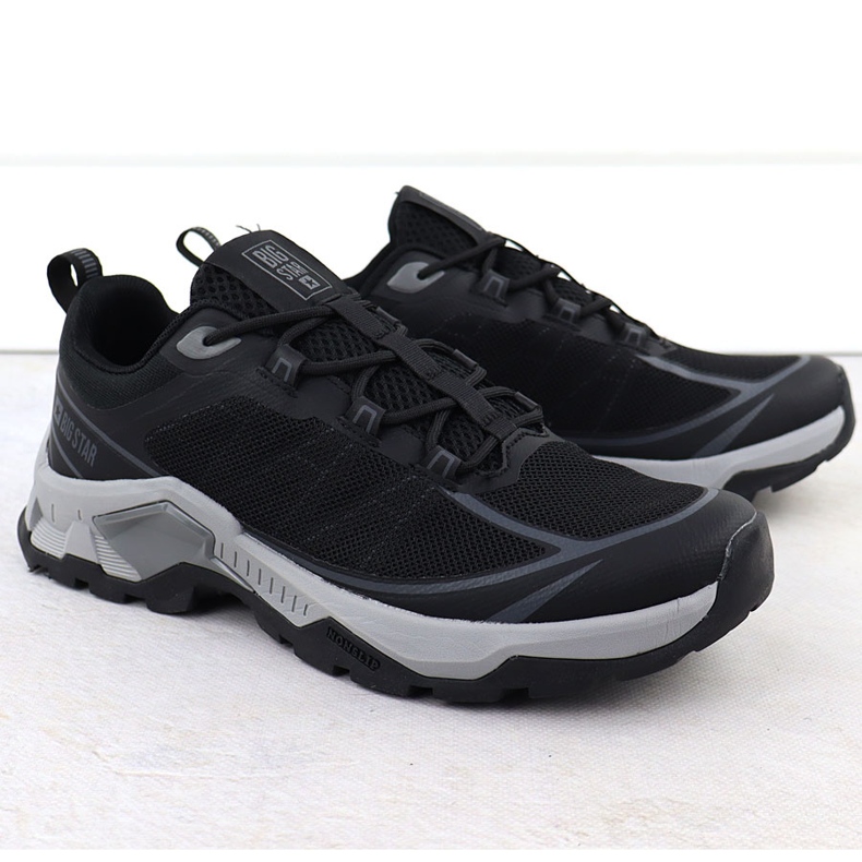 Big Star Pánské černé velké hvězdy RR174012 Pánské sportovní boty černý 1