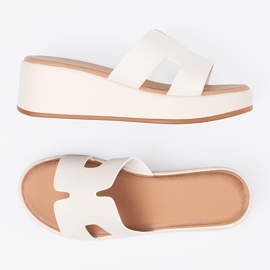 Seastar Pantofle pro dámské světlo béžový 1 Seastar Pantofle pro dámské světlo béžový 1