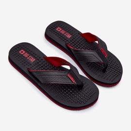 Pánské flip -flops Big Star RR174441 Black černá 1