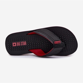 Pánské flip -flops Big Star RR174441 Black černá 2