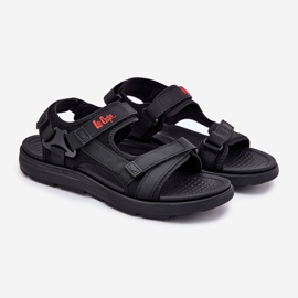 Pánské sandály Lee Cooper LCW-25-34-3552M Black černá 1