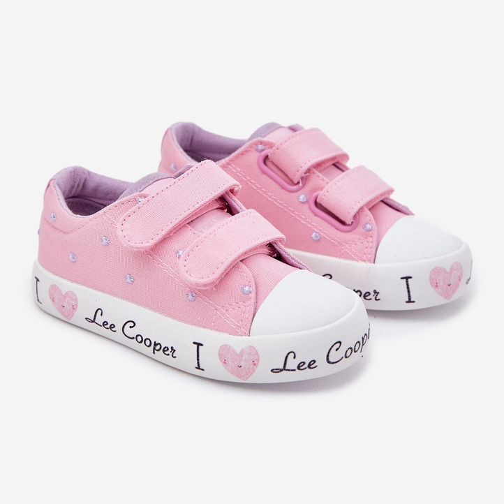 Lee Cooper LCW-25-02-3265K Pink Sneakers růžový 1