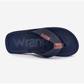 Pánské flip -flops Wrangler Zane Flipflop Men Low 20251044.24H Navy Blue modrý 5