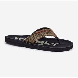 Pánské flip -flops Wrangler Zane Flipflop Men Low 20251044.20251044.57b Green zelená 6