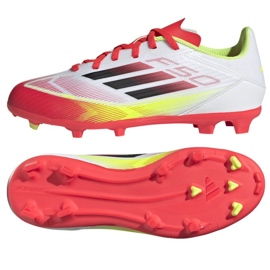 Adidas F50 League FG/mg IE3747 Shoty bílý 1