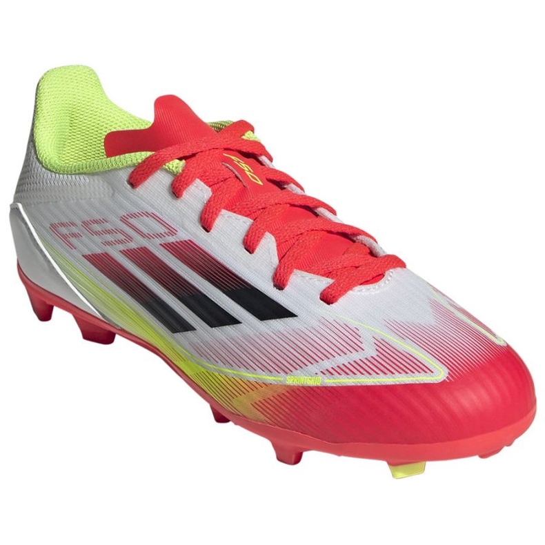 Adidas F50 League FG/mg IE3747 Shoty bílý 3